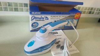 Plancha de vapor portátil Silvan Gemini