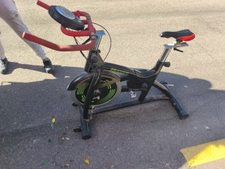 Bicicleta de Spinning Negra