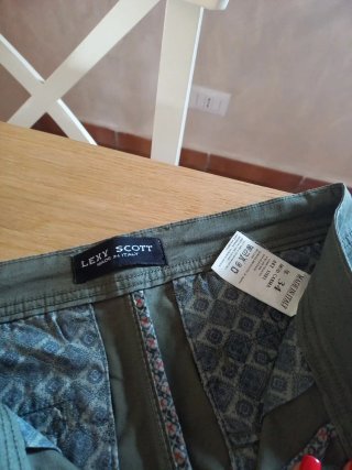 Pantaloni uomo Levi's verdi taglia M