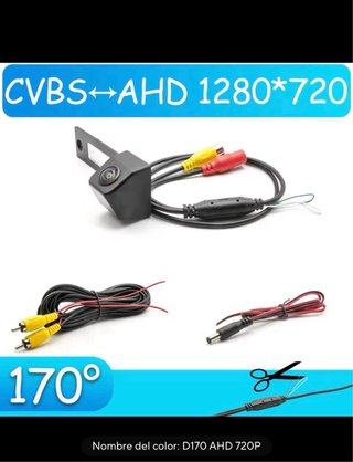 Cámara de visión trasera para coche