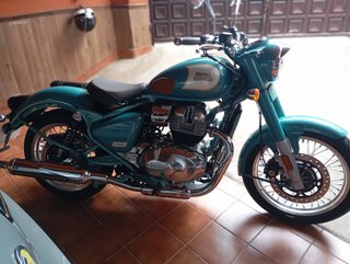 Royal Enfield 240 km rodaje
