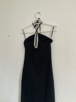 Vestido Negro Halter
