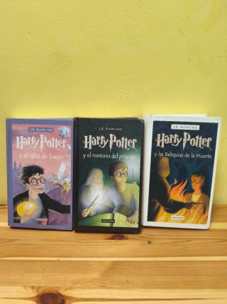 Pack 6 libros Harry Potter