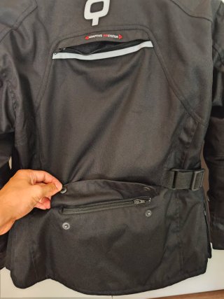 Chaqueta Moto Negra Mujer Quartermile