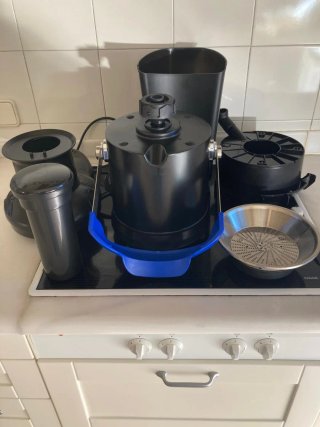 Licuadora Máxima Juicer 7200 RPM Negra Profesional