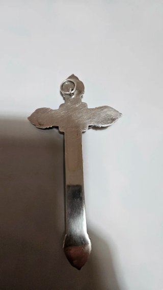 Cruz Pectoral Plata 925 Litúrgica 58g