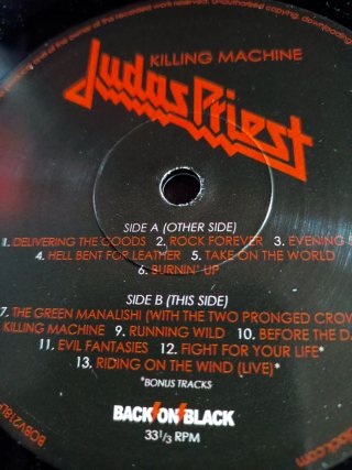 Judas Priest Killing Machine Vinilo
