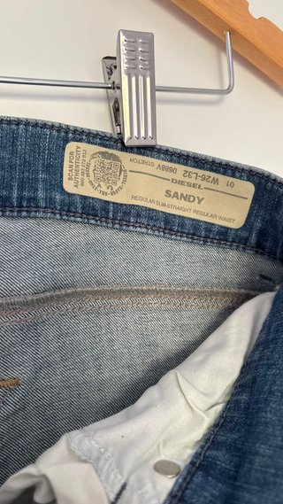 Vaqueros Diesel Sandy Regular talla W26 L32