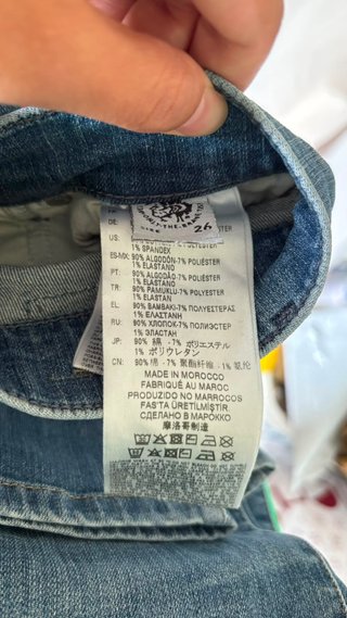 Vaqueros Diesel Sandy Regular talla W26 L32