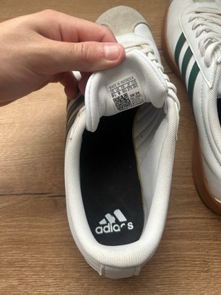 Adidas VL Court Talla 43 Blanco/Verde