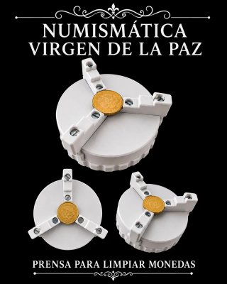 Prensa para limpiar monedas