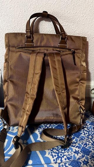 Mochila Parfois Beige y Marrón