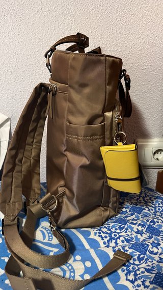 Mochila Parfois Beige y Marrón