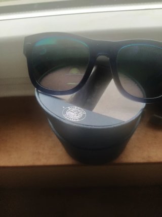 Gafas de sol Hawaiian azules con funda