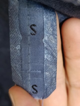 Chaqueta elástica azul Talla S