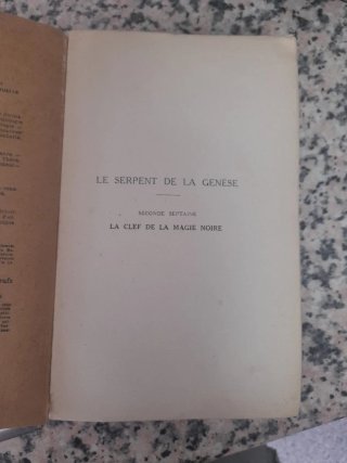 Libro La Clave de la Magia Negra 1920