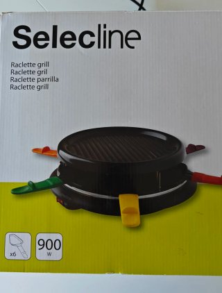 Raclette Grill SelecLine 900W 6 personas