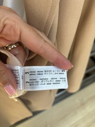 Americana Zara Beige Talla S