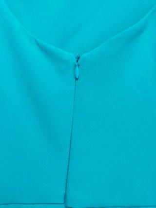 Vestido evento turquesa talla S