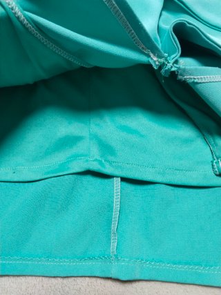 Vestido evento turquesa talla S