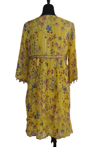 Vestido DERHY estampado floral boho