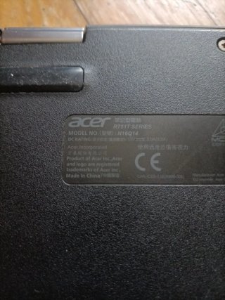 Acer Chromebook con cargador