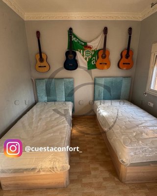 Canapé abatible nuevo cama individual  90