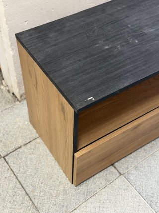 Mueble TV moderno madera y metal