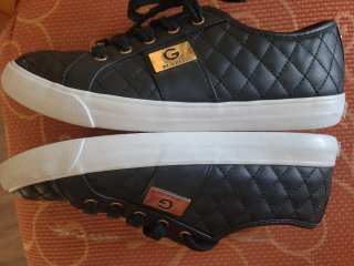Zapatillas Guess Mujer Talla 40 Negro/Dorado