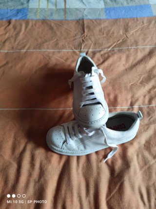 Zapatillas Camper Piel Hombre Talla 42 Blancas