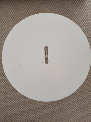 Mesa de centro moderna  metal y madera