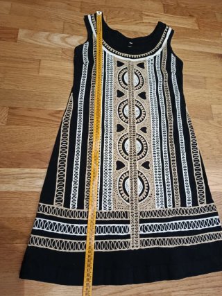 Vestido Almatrichi Negro Verano