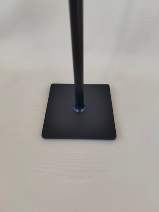 Lámpara de mesa LED negra, diseño moderno - Nueva