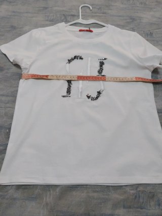 Camiseta CH Carolina Herrera Blanca Talla M