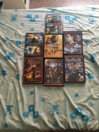 Lote 8 Películas DVD Acción y Suspense