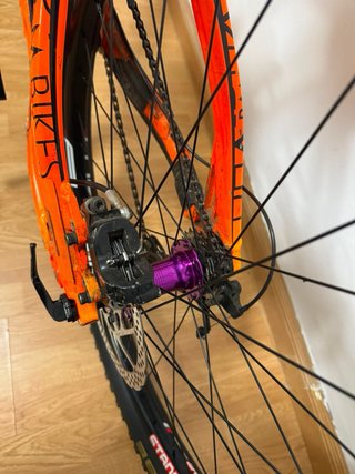 Bicicleta RAM Descenso Naranja