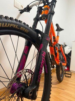 Bicicleta RAM Descenso Naranja