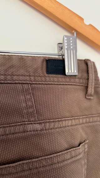 Pantalón Slim Massimo Dutti Marrón Talla M