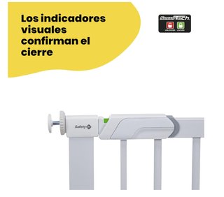 Safety 1st Flat Step Barrera Blanca 73-80 cm