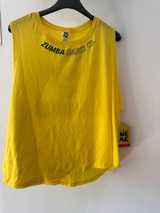Camiseta Zumba Dance Co. Amarilla