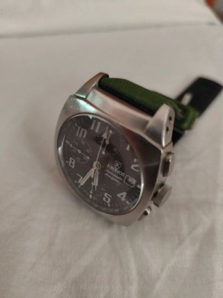 Reloj Kronos automático, valjoux 7750,