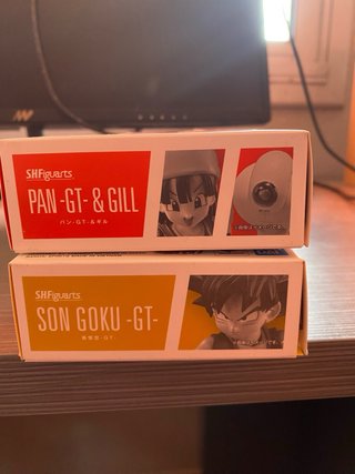 Pack Figuras S.H.Figuarts Goku & Pan GT