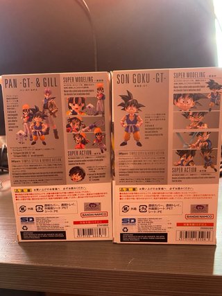 Pack Figuras S.H.Figuarts Goku & Pan GT