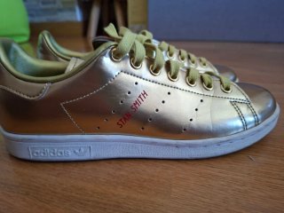 Zapatillas Adidas Stan Smith Doradas