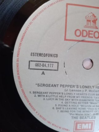 Vinilo The Beatles - Sgt. Pepper's 1967