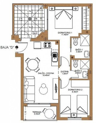 Piso en venta en Los Boliches en Fuengirola