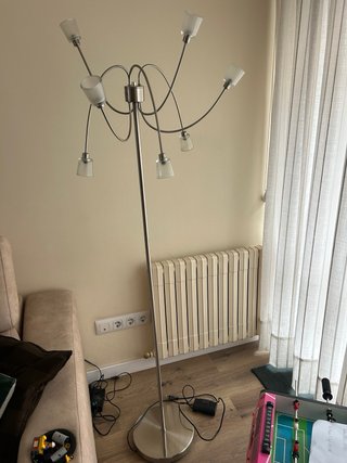 Lámparas Ikea Metal Cristal