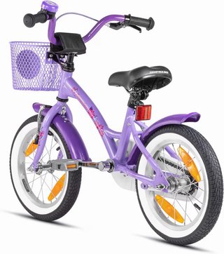 Bici Bambina Viola 14 con Cestino NUOVA