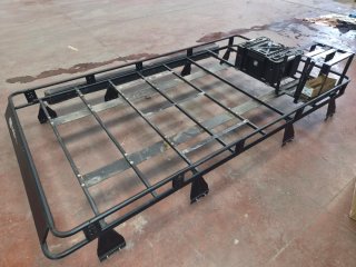 Baca portaequipaje techo Land Rover Defender+toldo