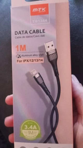 Cable MTK 1M para iPhone